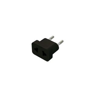 Adaptador Americano 2 P 10 A Negro