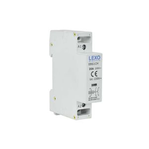 Contactor Modular Para Riel Din 35 mm 20 A 230 V
