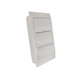 Tablero Embutido PVC 36 Polos Blanco