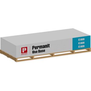 Fibrocemento Permanit Estándar 4 mm 1,2 x 2,4 m