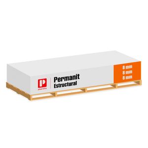 Fibrocemento Permanit Estructural 8 mm 1,2 x 2,4 m