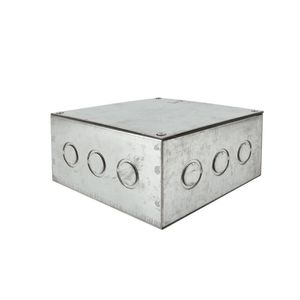 Caja De Distribución Metálica 200 x 200 x 100 Mm