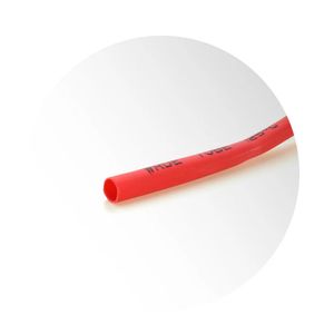 Manga Termocontraible 2,5 Mm 50 m Rojo