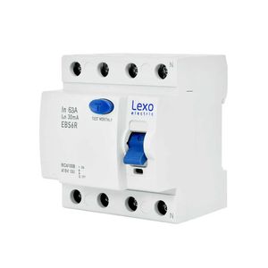 Interruptor Diferencial 4 x 63 A 30 mA