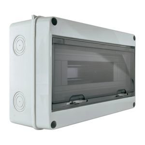 Tablero Exterior Sobrepuesto 18 Polos Estanco