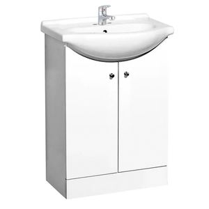 Mueble Vanitorio Ana 56 x 50 x 87 cm 2 Puertas Blanco