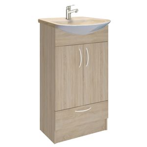 Mueble Vanitorio Atenas 56 x 50 x 87 cm 2 Puertas Blanco Projaüs