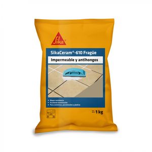 Fragüe Fluido Almond Sikaceram-610 1 kg