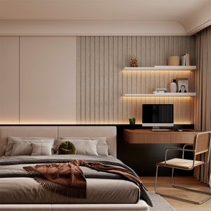 Wall Panel Spc 9 Mm 2,61 M2 Grey Texturizado