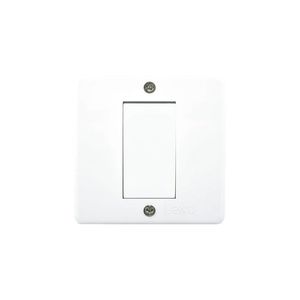 Casquete Interruptor Simple 9/24 10 A 250 V Blanco