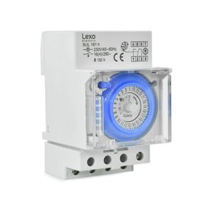 Timer Digital Con Reserva De Marcha 0-24 H 16 A 250 V