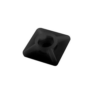 Base Autoadhesiva 19 x 19 mm Negro Lexo