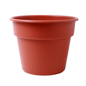 Macetero Plástico Redondo Durakotta 28 cm Terracota