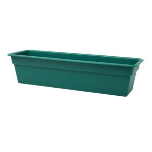Macetero Plástico Rectangular Durakotta 61 cm Verde