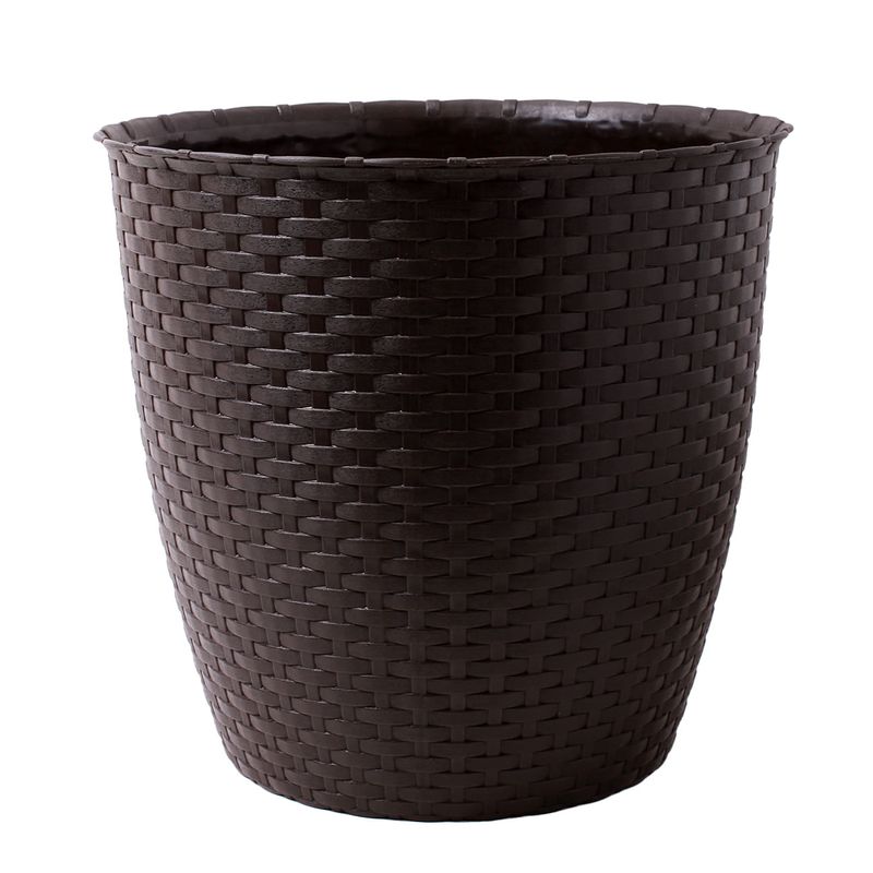Macetero-Estilo-Ratan-Plastico-Marron-33-Cm-237440_1