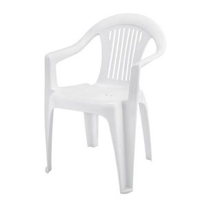 Silla Plástica Blanca