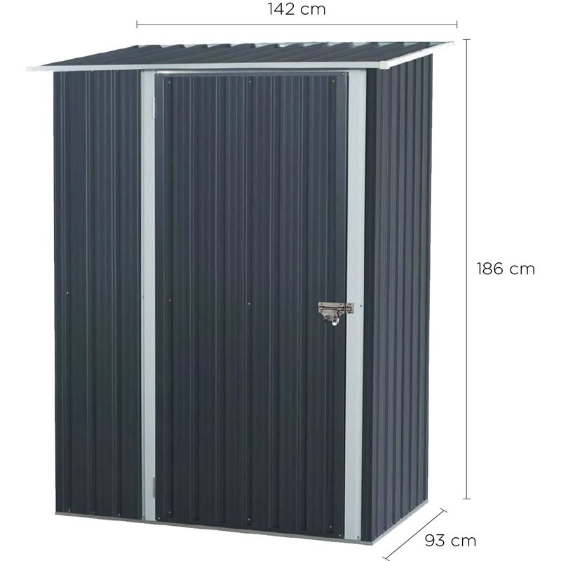 Bodega-Para-Jardin-Acero-Galvanizado-93-x-142-x-186-CM-Marengo-Blanco-238545_2