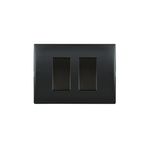 Placa-Armada-Interruptor-Doble-9-15-10A-250-V-Negro-249853_1