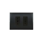 Placa-Armada-Enchufe-Doble-10A-10-16A-Negro-249863_1