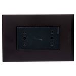 Placa-Armada-Enchufe-Doble-10A-Nobile-Negro-244596_1
