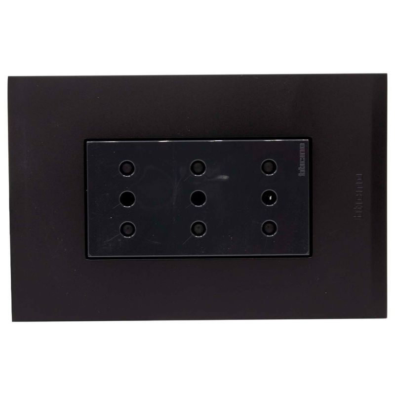 Placa-Armada-Enchufe-Triple-10A-Nobile-Negro-244597_1