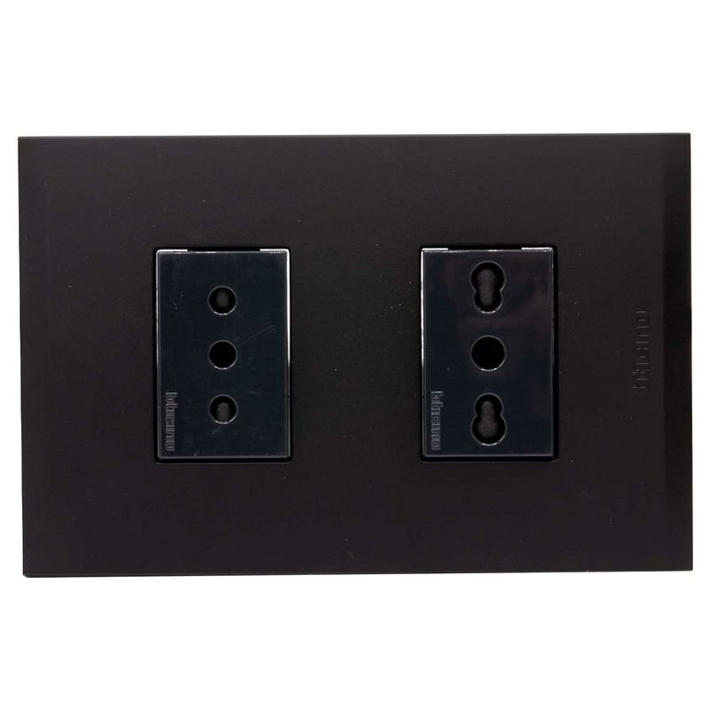 Placa-Armada-Enchufe-Doble-10A-10-16A-Nobile-Negro-246666_1