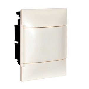 Tablero Embutido Plástico 4 Módulos Blanco