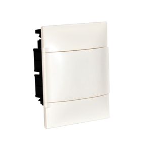 Tablero Embutido Plástico 8 Módulos Blanco