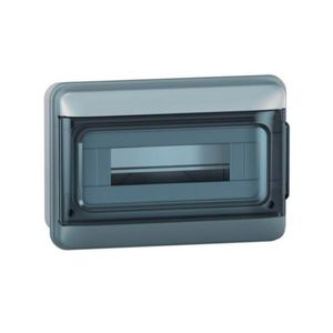 Tablero Sobreponer 12 Módulos Gris