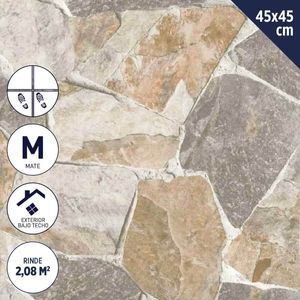 Cerámica Piso 45 x 45 cm 2,08 m2 Arusha Arena