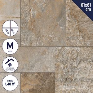 Cerámica Piso 61 x 61 cm 1,48 m2 Pedralva Plus