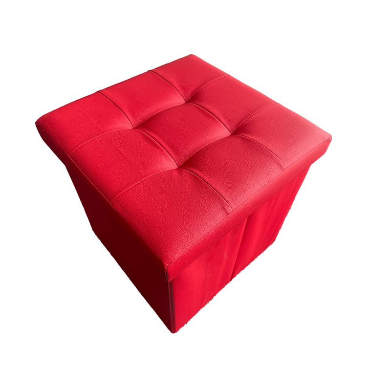 Pouf-Plegable-Rojo-245411_1