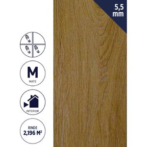Piso Vinílico SPC 5,5 mm 2,196 m2 Viena