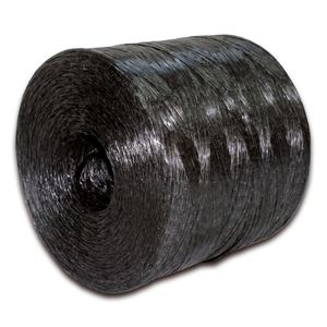 Cinta Gareta 20 mm Rollo 2 kg Negra