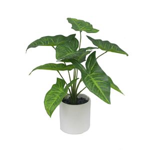 Planta Artificial Taro 9 Hojas 40 cm