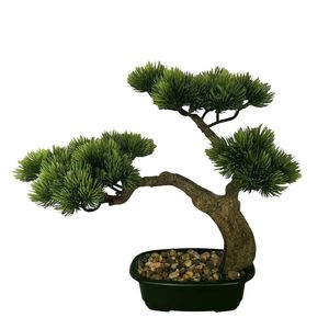 Bonsai Artificial Pino 32 cm Maceta Ovalada