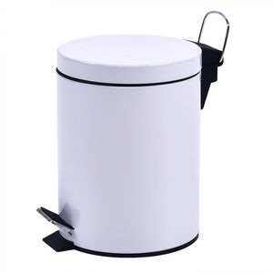 Basurero Pedal 20 L Blanco