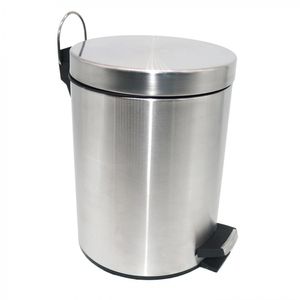 Basurero Pedal 20 L Cromado