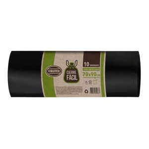 Bolsa Basura Cierre Fácil 70 x 90 cm 10 un