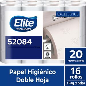 Papel Higiénico 20 MT 16 Rollos