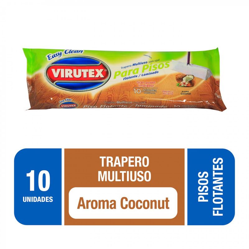 Pano-piso-flotante-humedo-desechable-Virutex-Coco-40-x-60-cm-10-unidades-215039_1