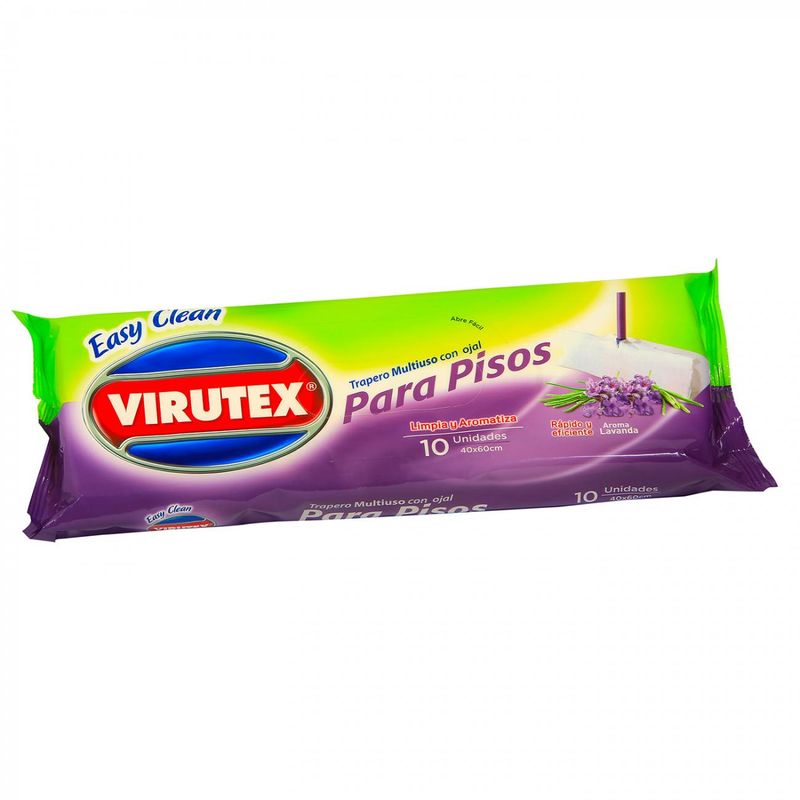 Pano-piso-humedo-desechable-Virutex-Multiuso-Lavanda-40-x-60-cm-10-unidades-215038_1