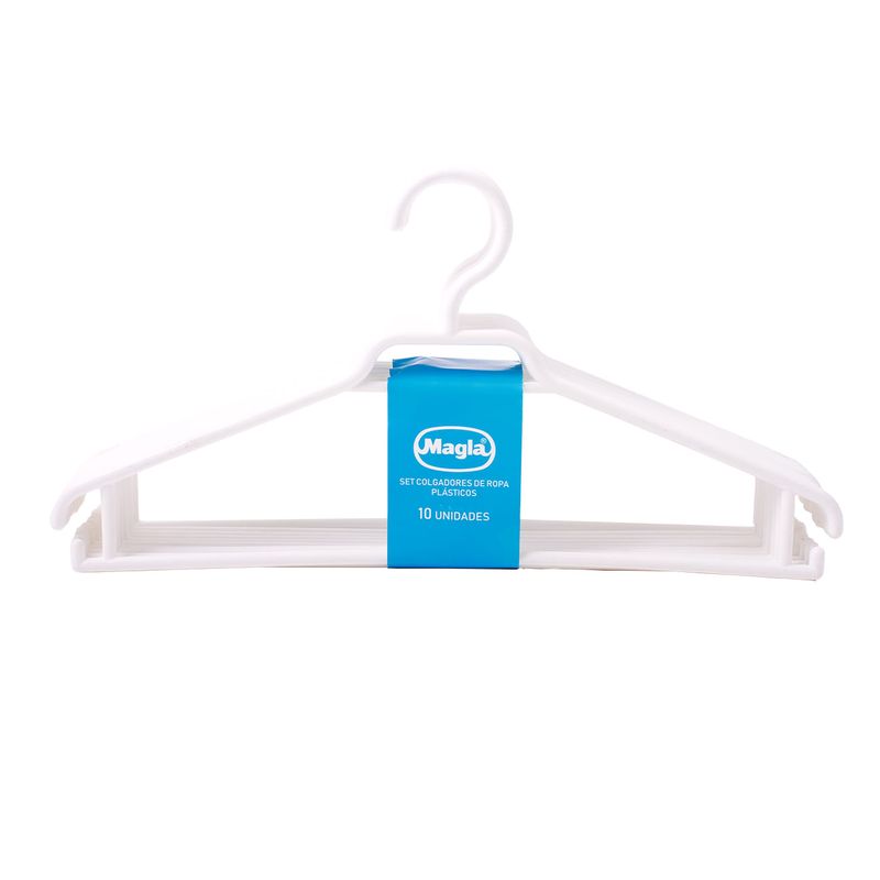 Set-Colgadores-De-Ropa-10-Unidades-Blanco-237075_2