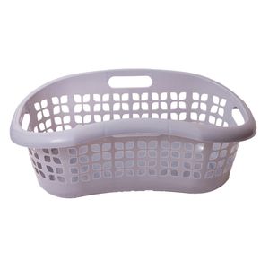Cesto Ovalado Gris 35 L