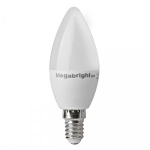 Ampolleta Led Vela C37 E14 5 W Luz Fría