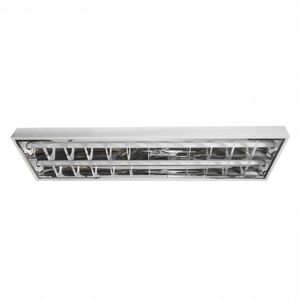 Equipo de Alta Eficiencia Led Sobrepuesto con Tubos 120 cm 18 W 2 Luces