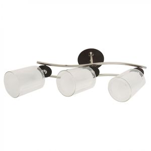 Lámpara de Techo Satin Niquel Chocolate 3 Luces E27 60 W