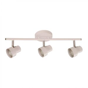 Barra de Techo Blanco 3 Luces GU10 50 W