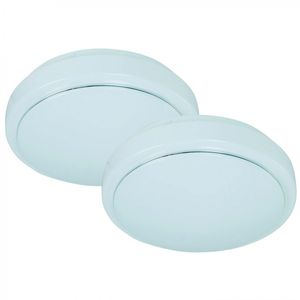 Plafone Boton Led Blanco 12 W 2 un