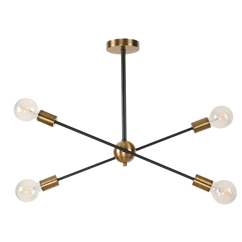 Lampara-de-techo-Bronce-dorado-E27-4-luces-60-W-224278_1